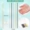 500 PCS Flat Head Pins for Jewelry Making 2 Inch Straight Head Pins Metal End Headpins DIY Head Pin Findings with Plastic Box for Craft Earring Bracelet Necklace Pendant Supplies (Mixed Colored)